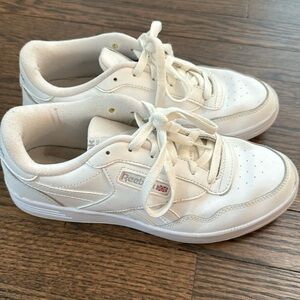 Reebok white sneakers